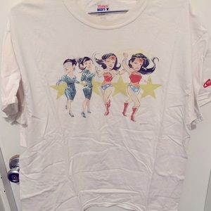 Wonder Woman: Diana Prince Transformation vintage tee